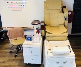 Massagestol til pedicure
