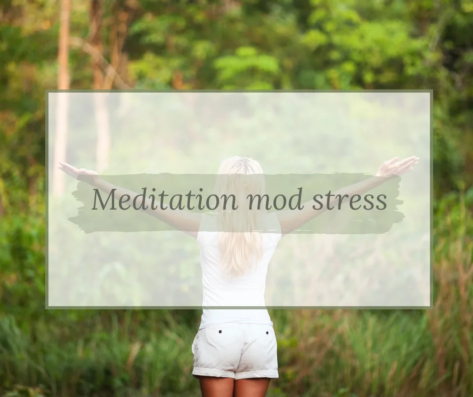 Meditation mod stress