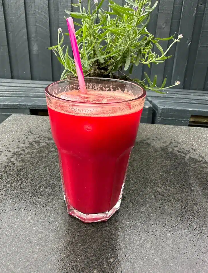 Juice med rødbede