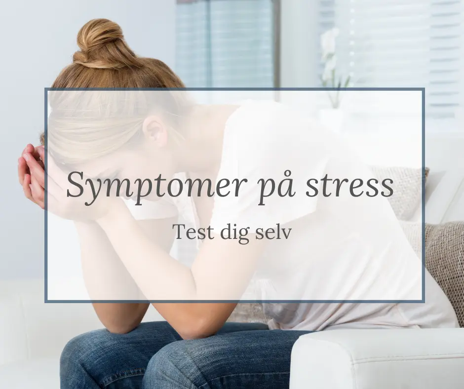 Symptomer på stress test