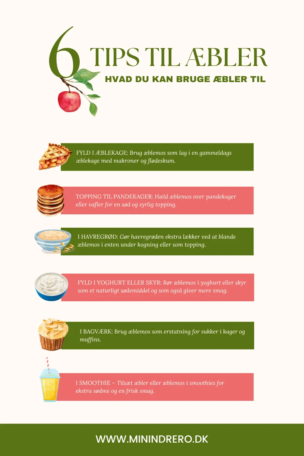 hurtig kage med æblemos 