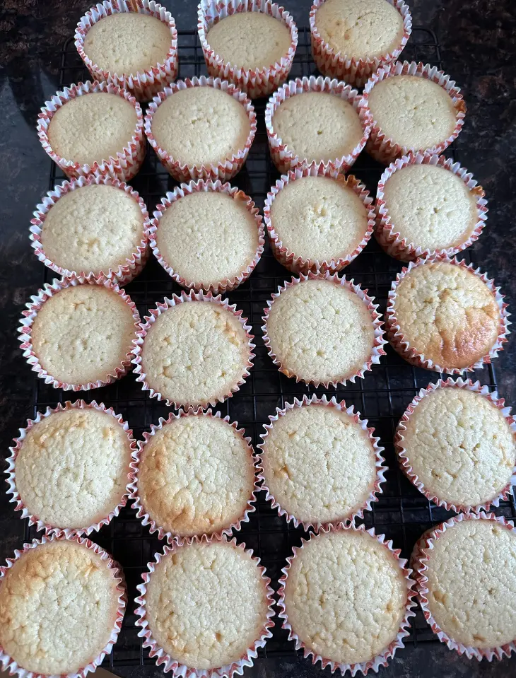 Bedste opskrift på muffins med vanilje og smørcreme