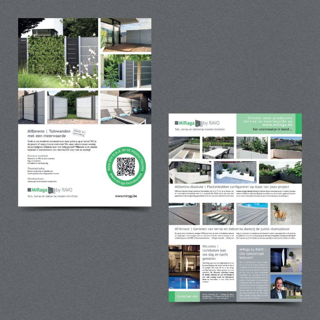 MiBaveno Flyer Tuinwanden. MiBaveno Flyer Tuinwanden.