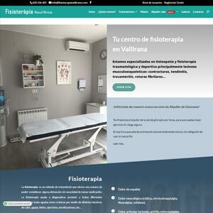 Web de Fisioterápia Vallirana