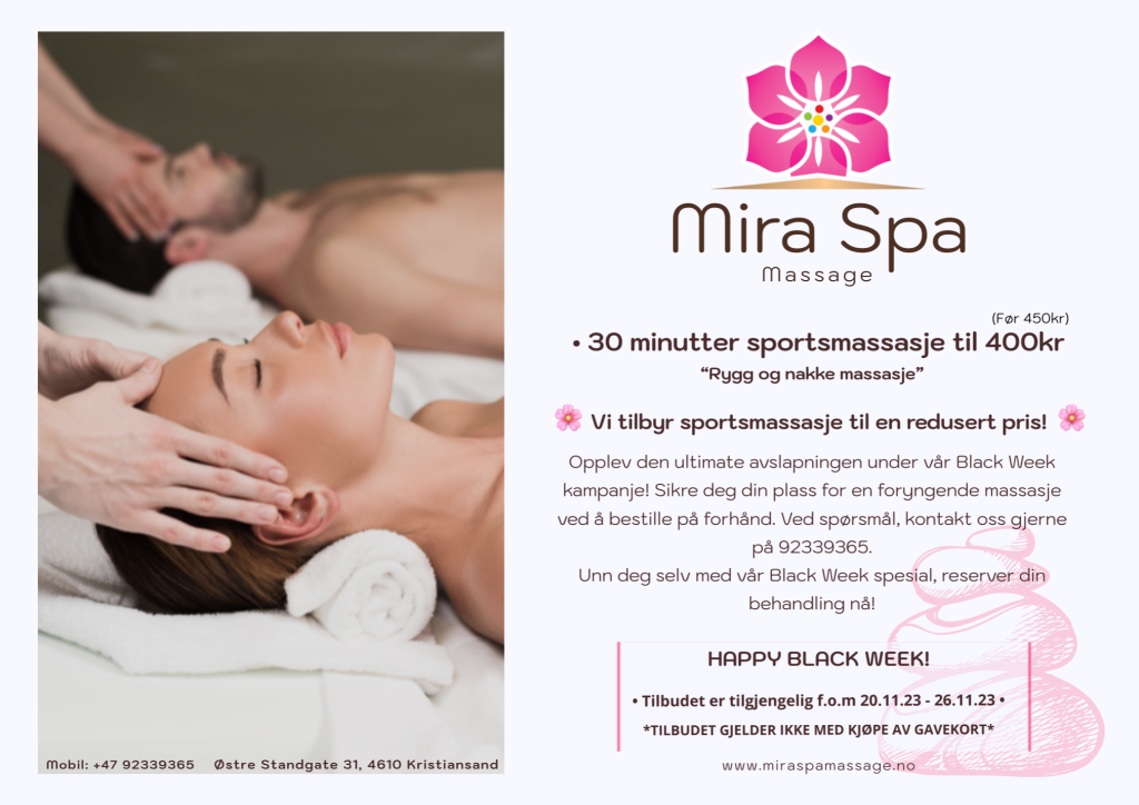 Home Mira Spa Massasje