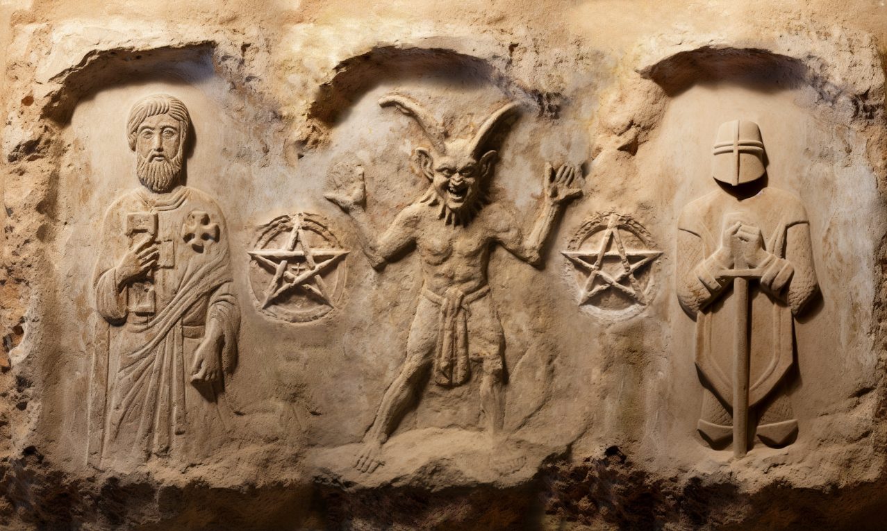 Relief found in Templar Church in Spain