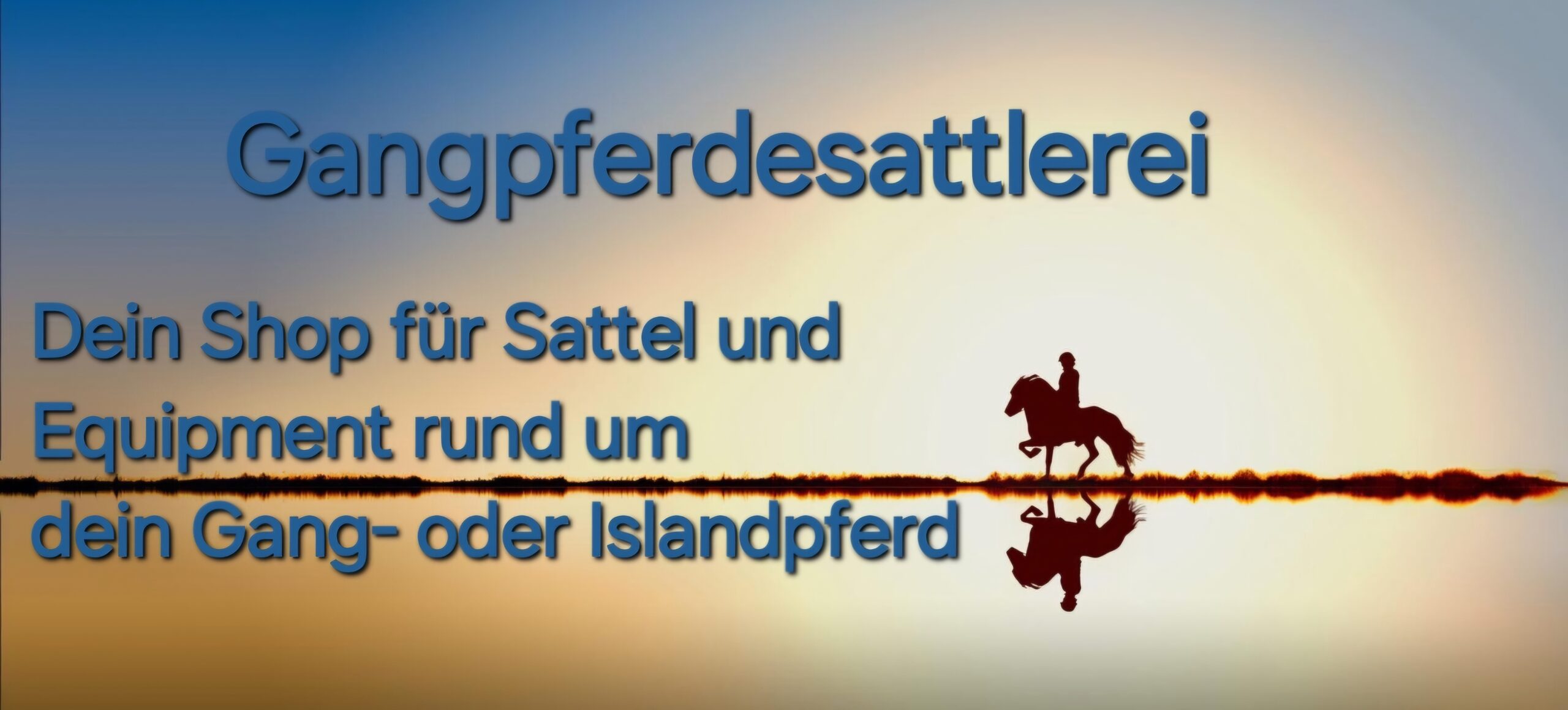 Gangpferdesattlerei