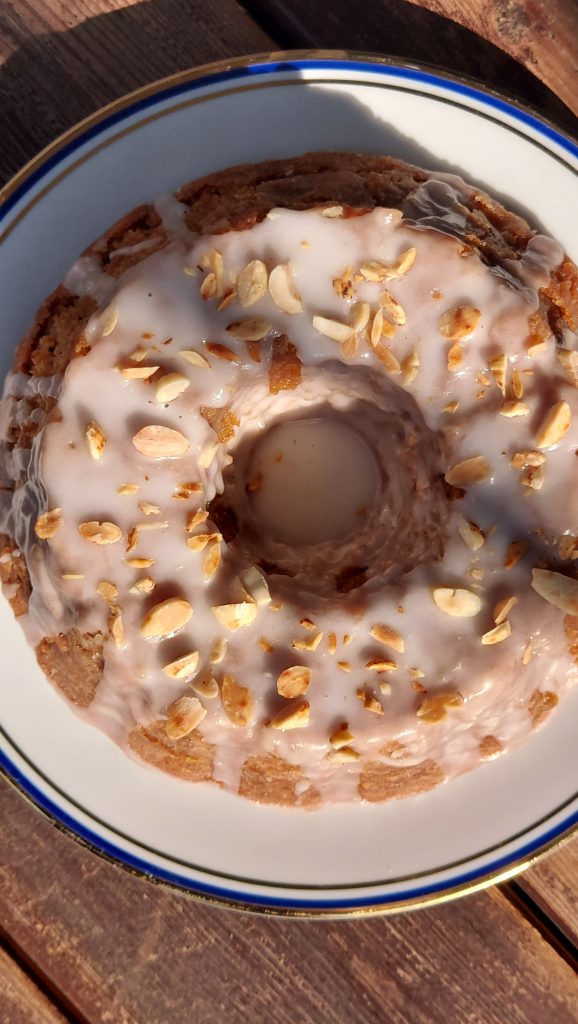 Vegan Almond Bundt Cake Recipe