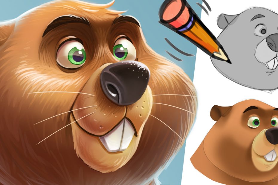 How to Digital painting Mitch Leeuwe