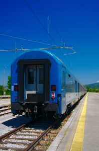 Zug Slowenien, Interrail von ueber Kroatien nach Slowenien