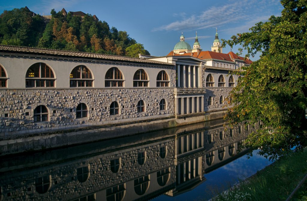 Ljubljana Fluss, Interrail