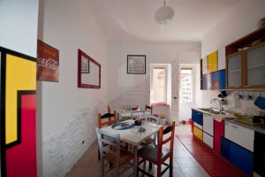 Airbnb mit Kindern Rom Küche