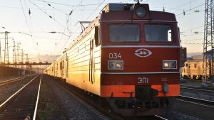 Transsibirische Eisenbahn Lok