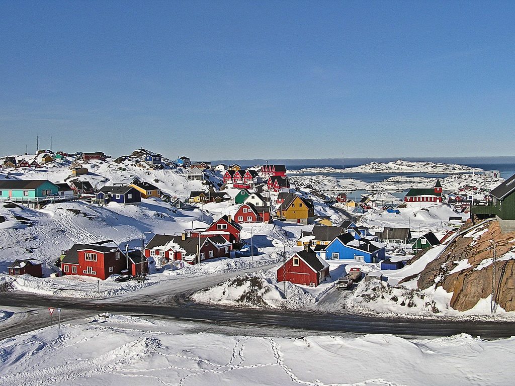 Sisimiut Grönland Häuser