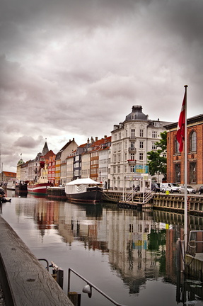 Interrail Routen nyhavn Kopenhagen
