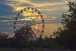 Das Riesenrad in Irkutsk