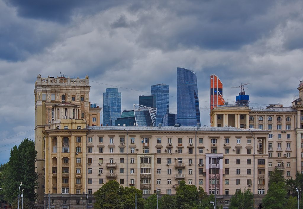 Moskau Skyline Moskau entdecken