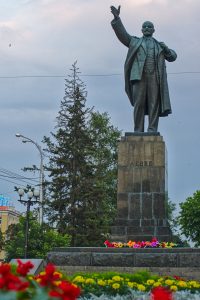 Lenindenkmale Russland Irkutsk