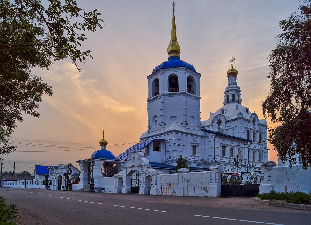 Kathedrale in Ulan-Ude Russland