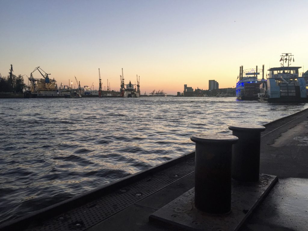 Hamburg hafen aussicht