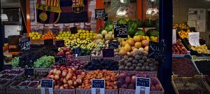 Lieblingsmarkt Obst Markthalle Budapest Ungarn Obst Lieblingsmärkte