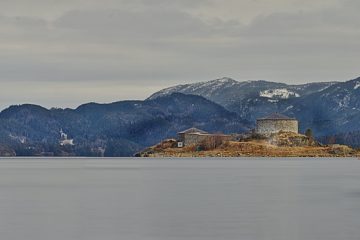 trondelag panorama Blick auf steinvikholm Fettnäpfchen in norwegen