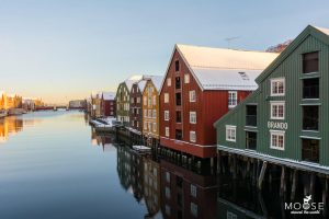 Häuser Trondheim nidelv