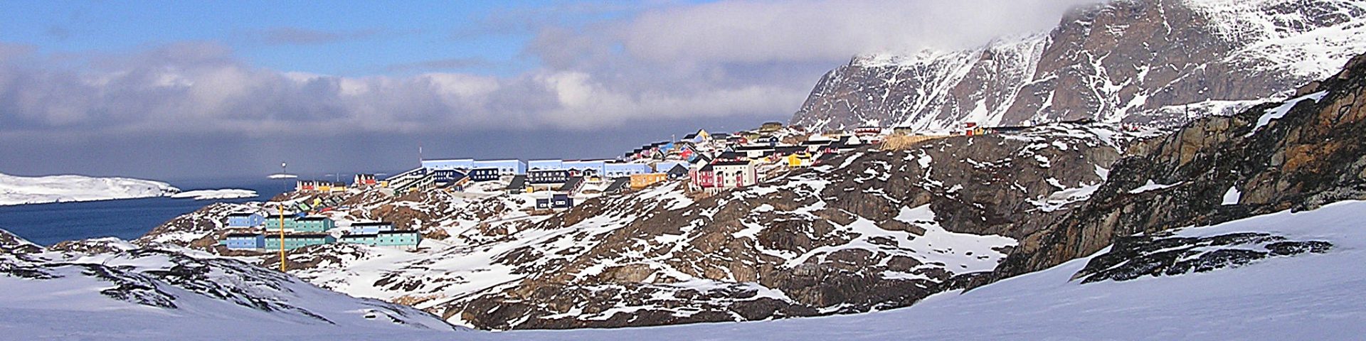 Grönland landschaft sisimiut