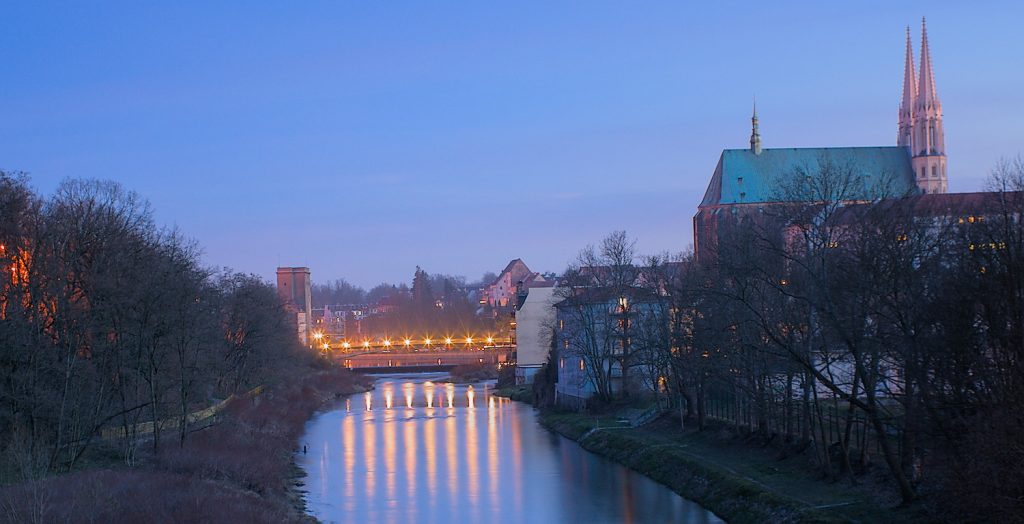 Altstadtbrücke Görlitz Grenze PolenDeutschland