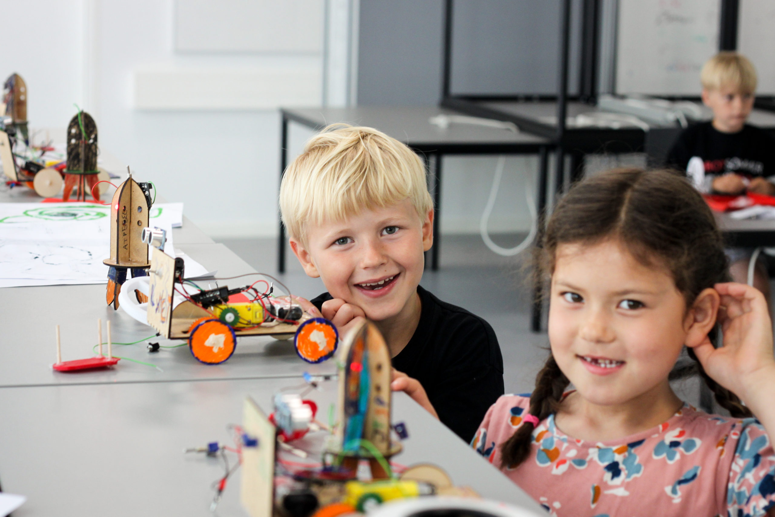 Børnene er med til at gøre Odense til verdens bedste robotby