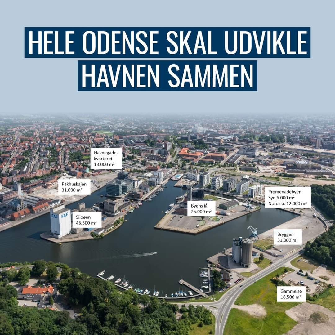 Tre parter bag ambitiøs samarbejdsaftale for udvikling af Odense Havn -  MitOdense