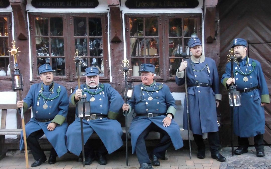Vægterne er en levende tradition i Odenses gader