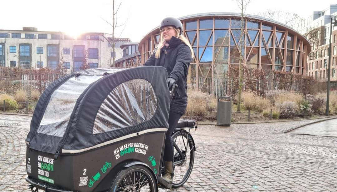 Lån en elcykel eller el-ladcykel i Odense – gratis