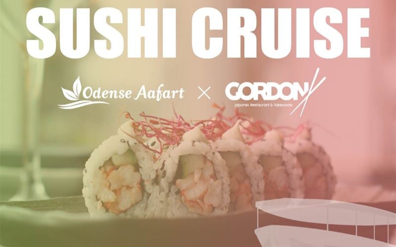 Kom til Sushi Cruise på Odense Å