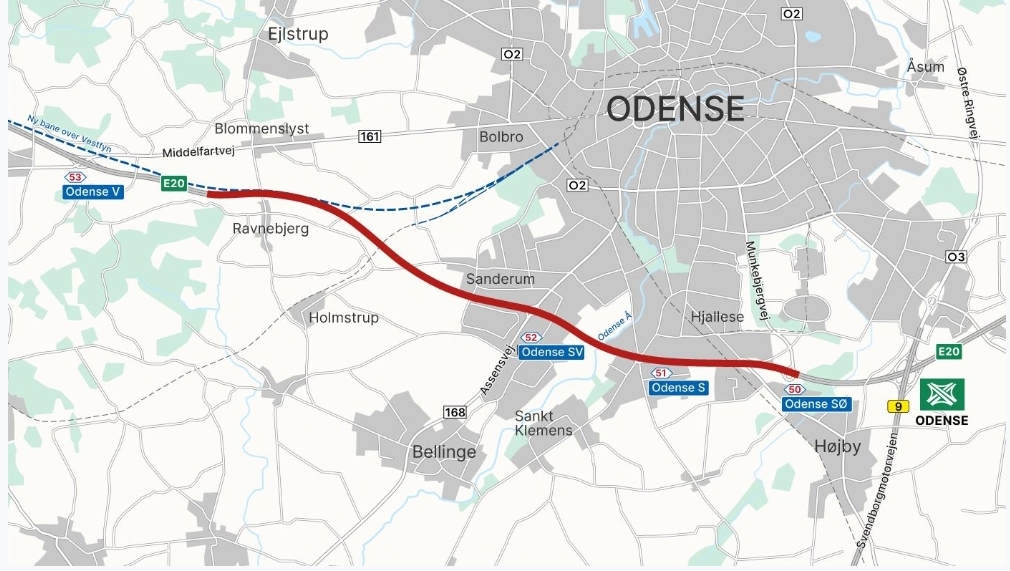 Borgermøde om udbygning af E20 syd om Odense