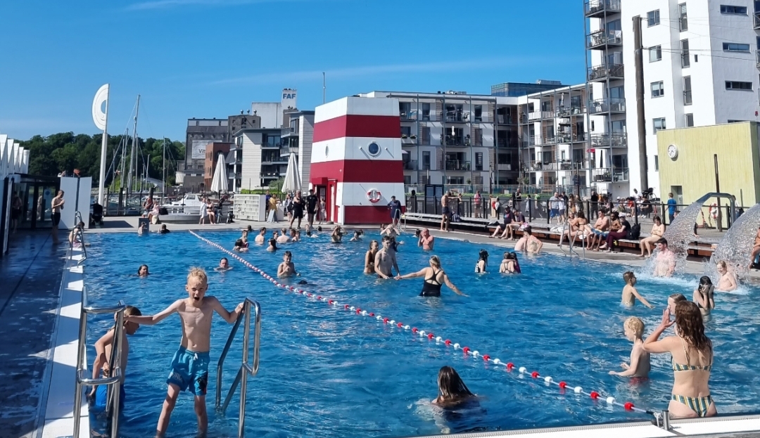 Odense Havnebad holder ekstraordinært åbnet