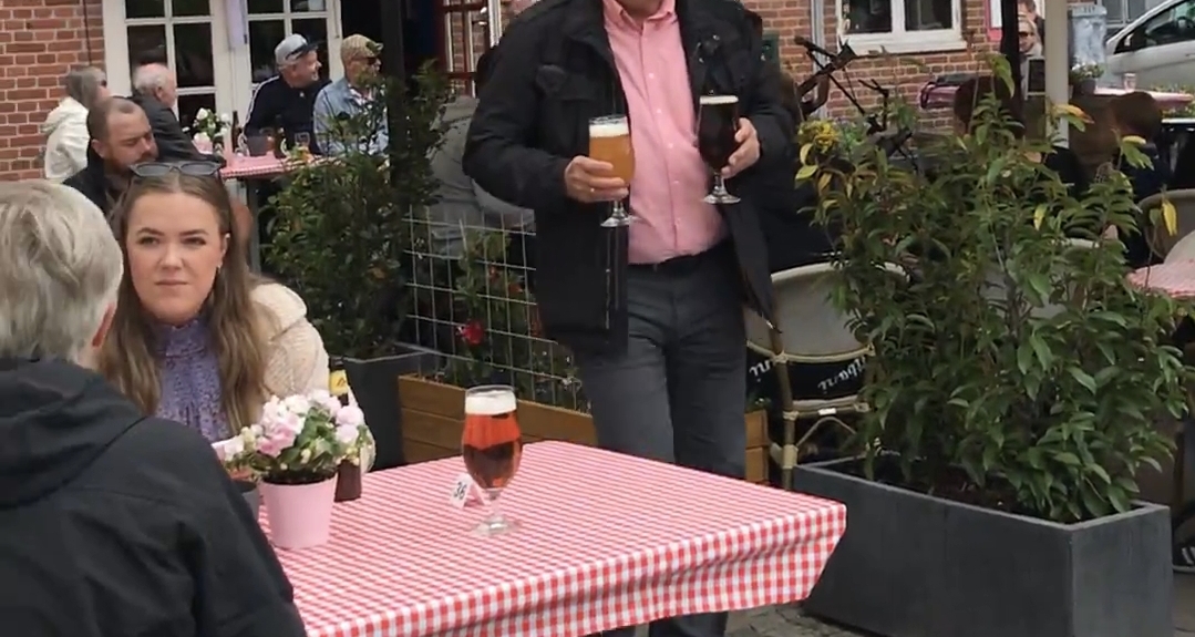 Sommer i Odense på Lørups Vinstue