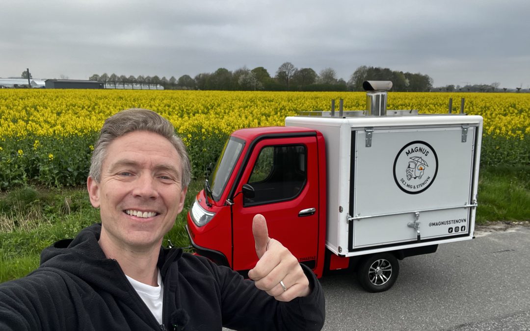 Odense får Danmarks første stenovns-tuk tuk og selvbetjent surdejsbutik