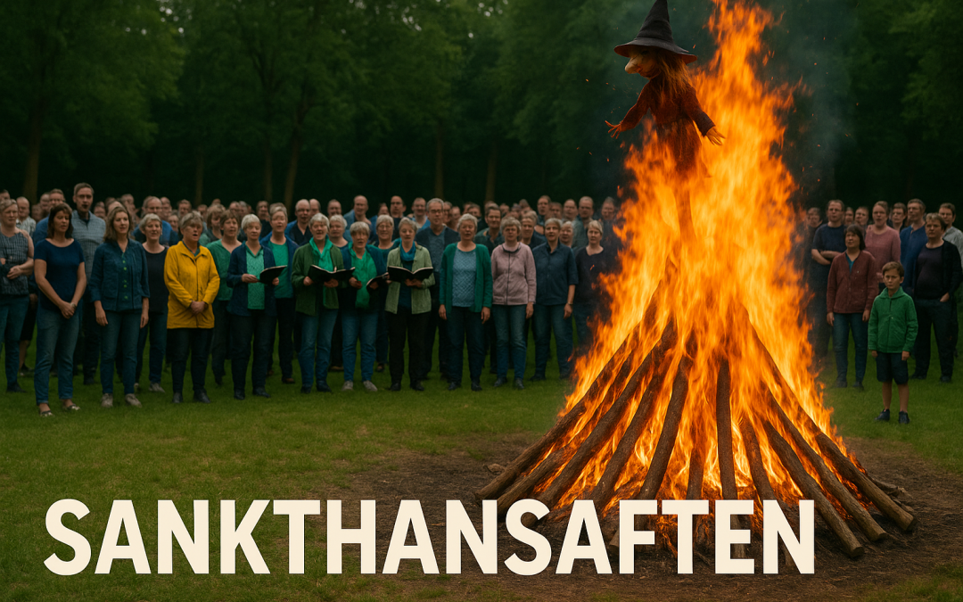 Sankthansaften i Åløkkekvarteret