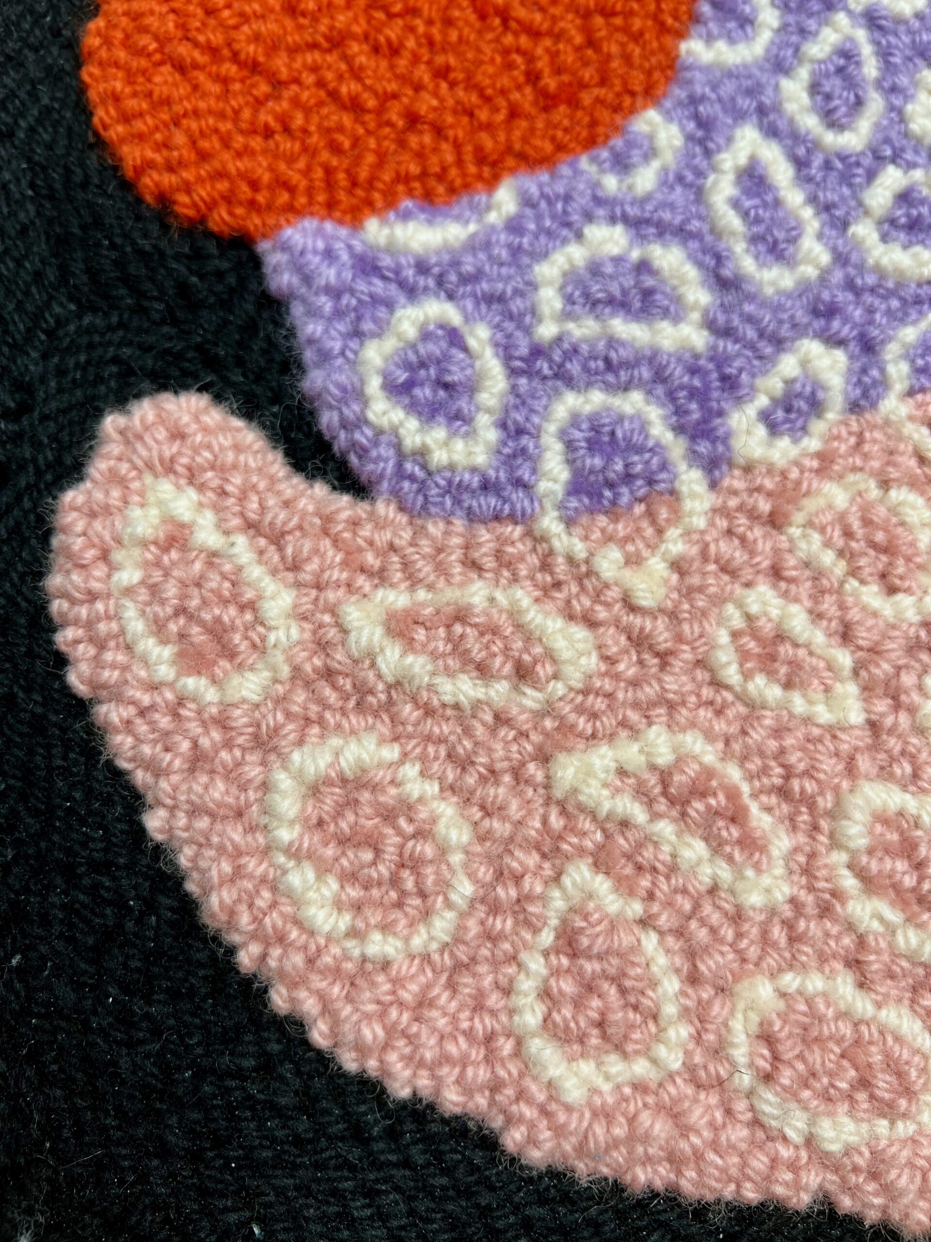 Yonaka I Wool Fiber Art Medium (40x40) - Image 4