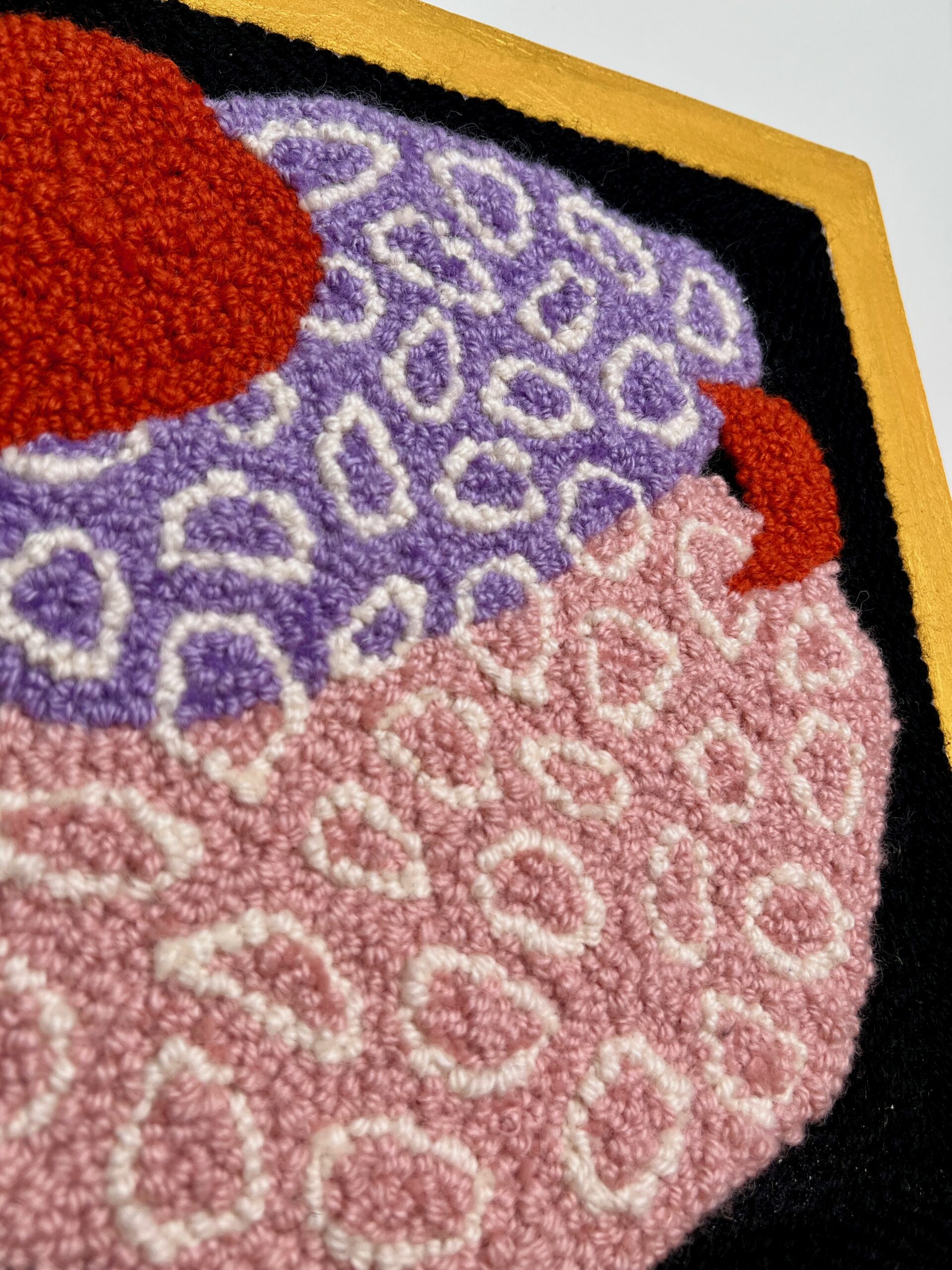 Yonaka I Wool Fiber Art Medium (40x40) - Image 3
