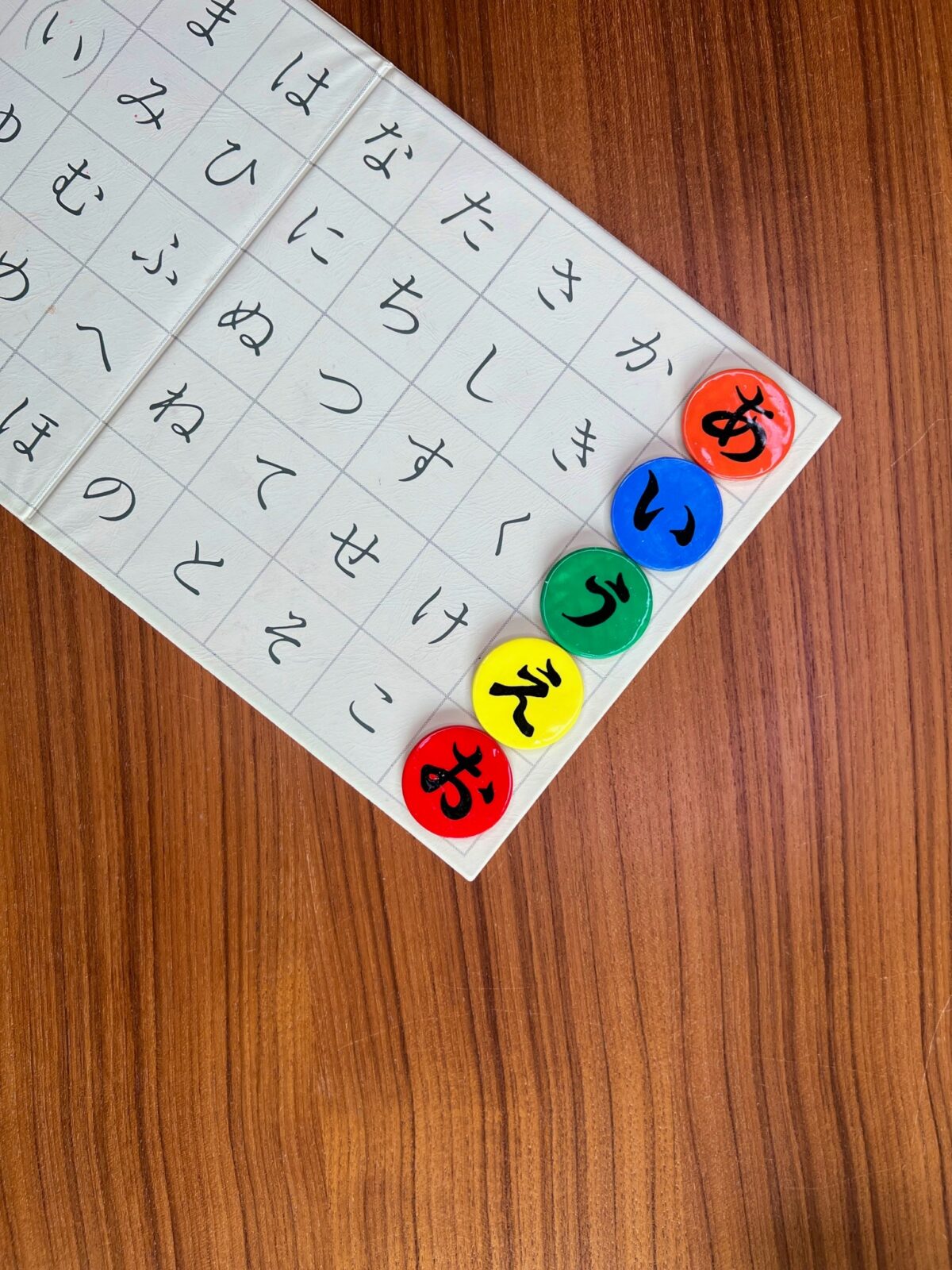 Handmade polymer clay hiragana magnet set