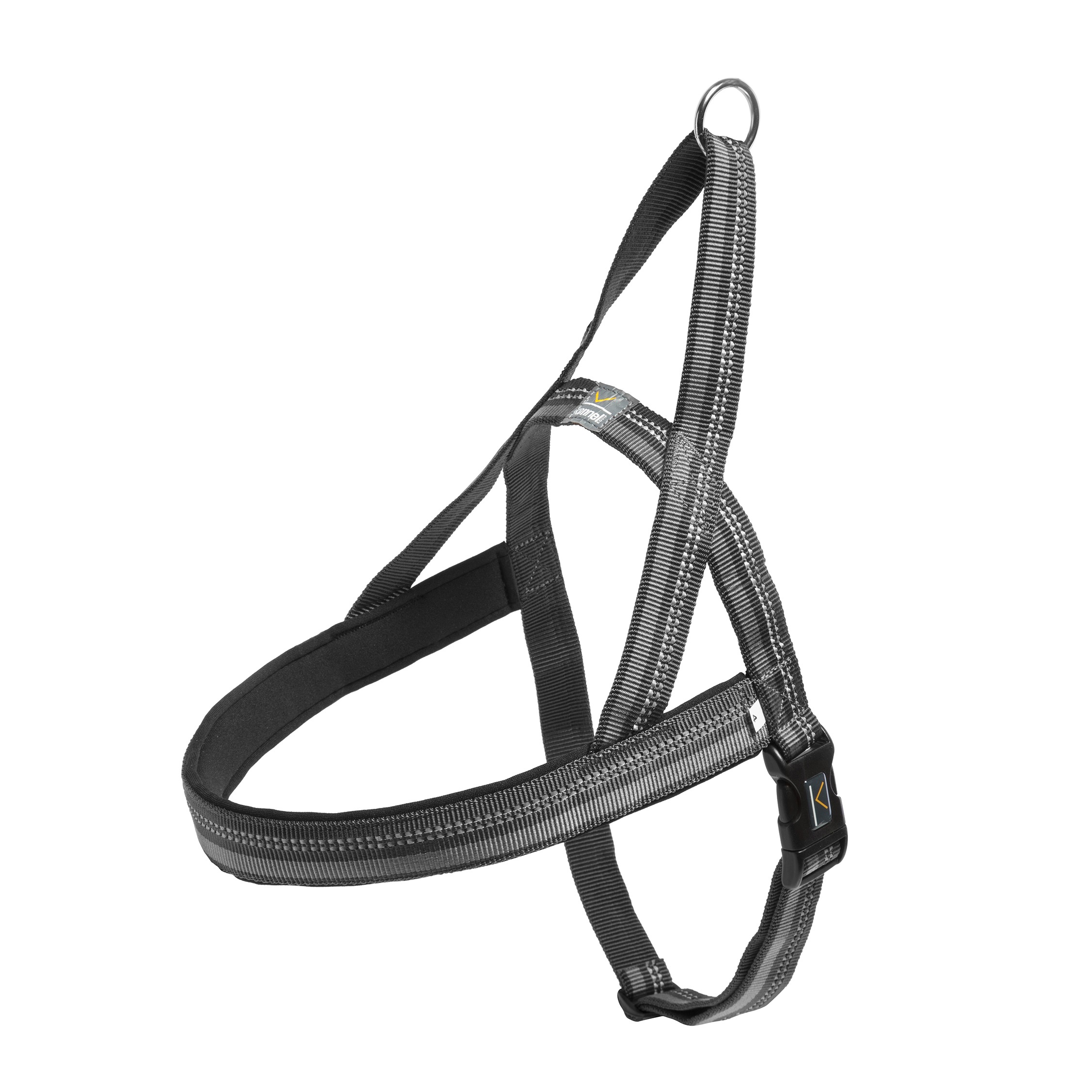 DGM195151 KENNEL EQUIP Dog T Harness Active hundsele, Svart/Grå - olika storlekar - Bild 1