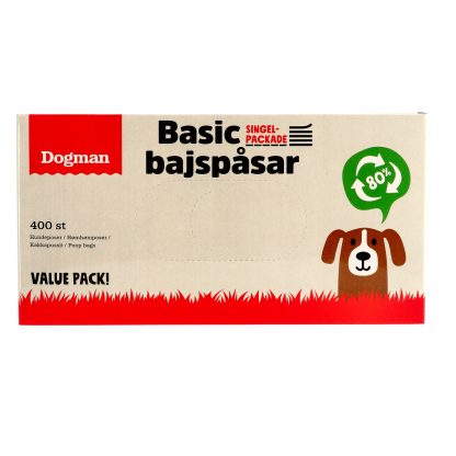 DOGMAN Bajspasar Value Pack 400st