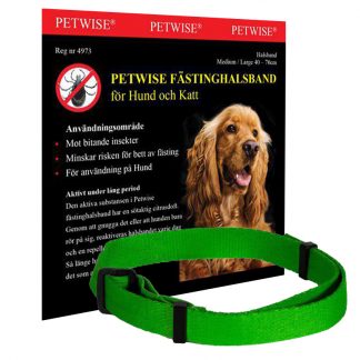 PETWISE Fästinghalsband för Hund M/L (40-70cm) - MittZoo.se