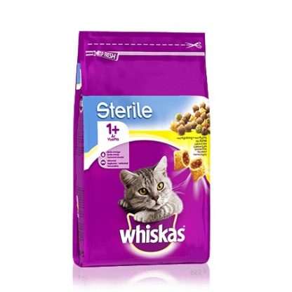 WHISKAS 1+ Sterile Kyckling 1,4 kg