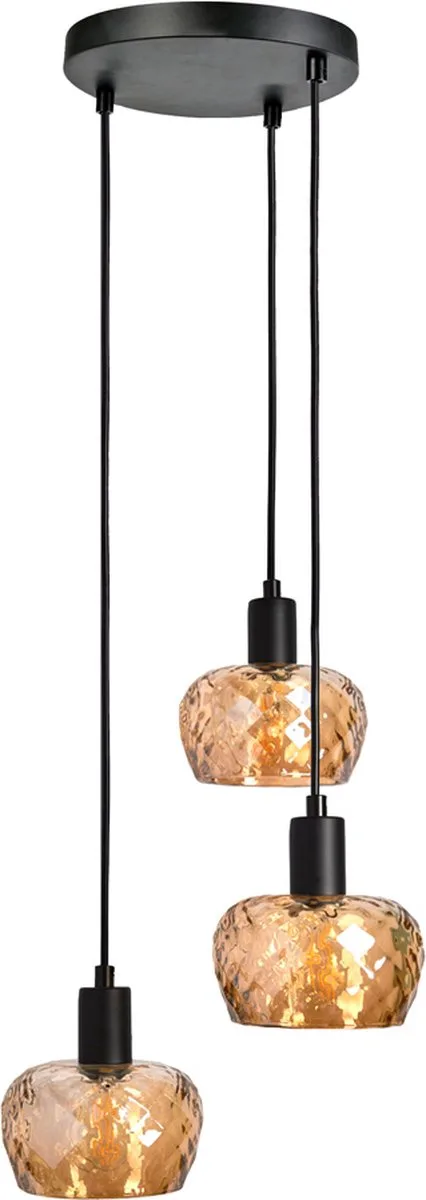 amberkleurige hanglamp