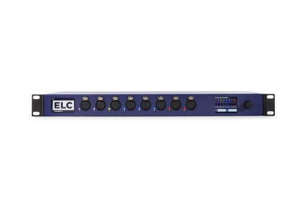 ELC dmx control and distribution and network equipment. dmXLAN nodeGBx 8. DMX over IP, Artnet, sACN and Shownet protocols.