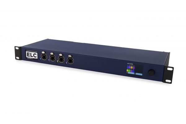 ELC dmx control and distribution and network equipment. DLS10GBX. DMX over IP, Artnet, sACN and Shownet protocols.
