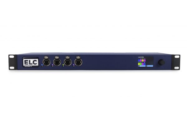 ELC dmx control and distribution and network equipment. DLS10GBX. DMX over IP, Artnet, sACN and Shownet protocols.